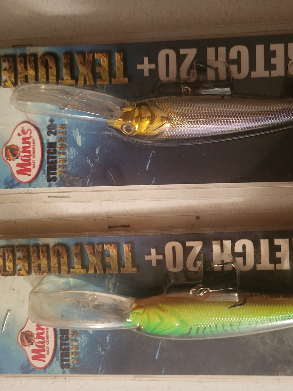 2 MANN'S STRETCH 20+ New Fishing Lures